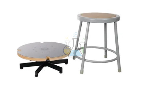 Turntable with stool